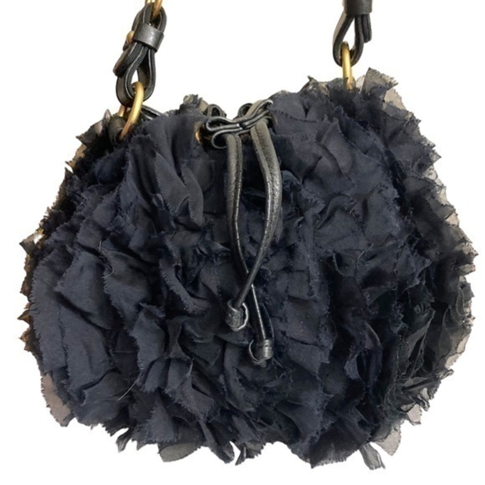 Juicy couture RARE 3D floral drawstring bucket crossbody bag vintage y2k